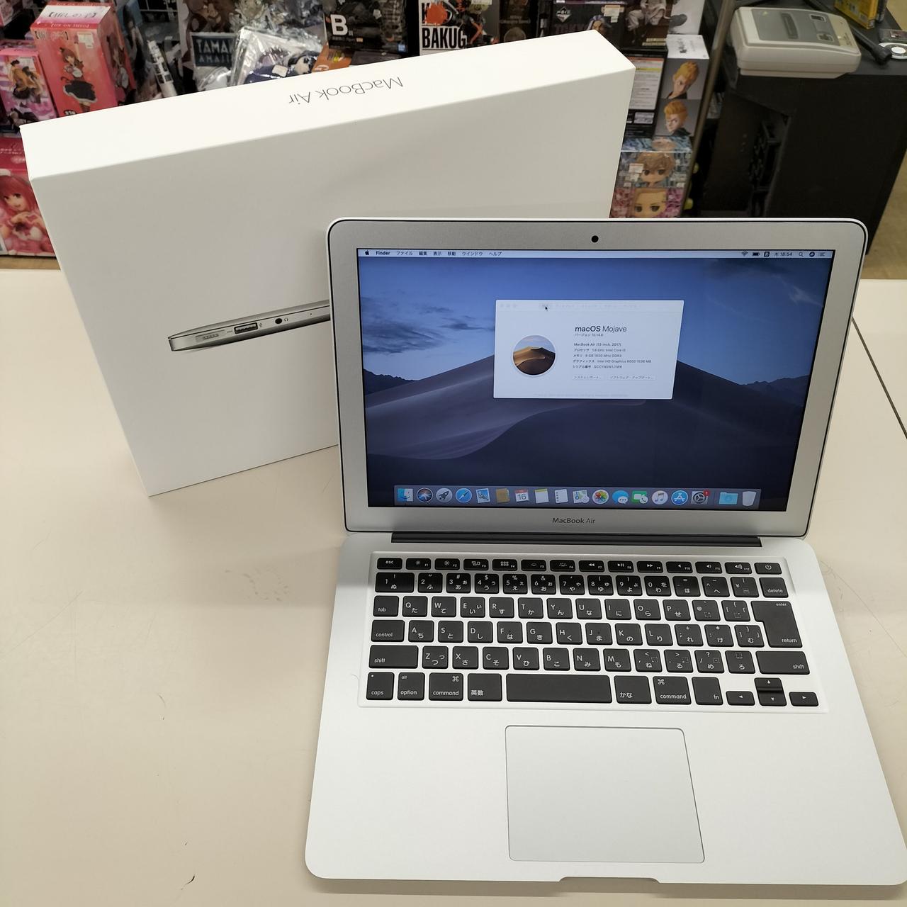 APPLE 型番：MQD32J/A MACBOOKAIR2017