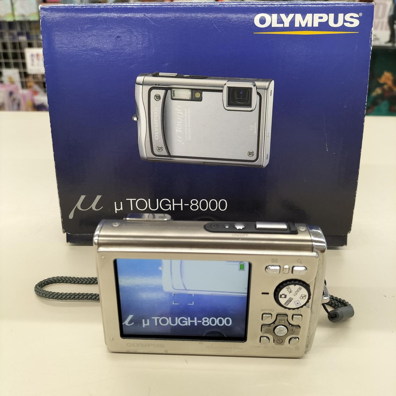 【中古】OLYMPUSオリンパス コンパクトデジタルカメラ 1200万画素 μ ミュー TOUGH-8000 中古 OLYMPUSオリンパス コンパクトデジタルカメラ 1200万画素 μ