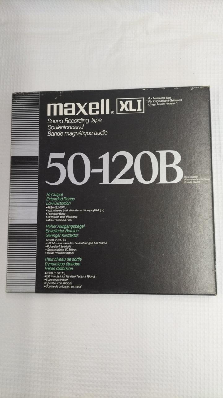 maxell XLI 50-120B オープンリールテープ10号　8本　マクセル MAXELL|オープンリールテープ|HARDOFFオフモール（オフモ