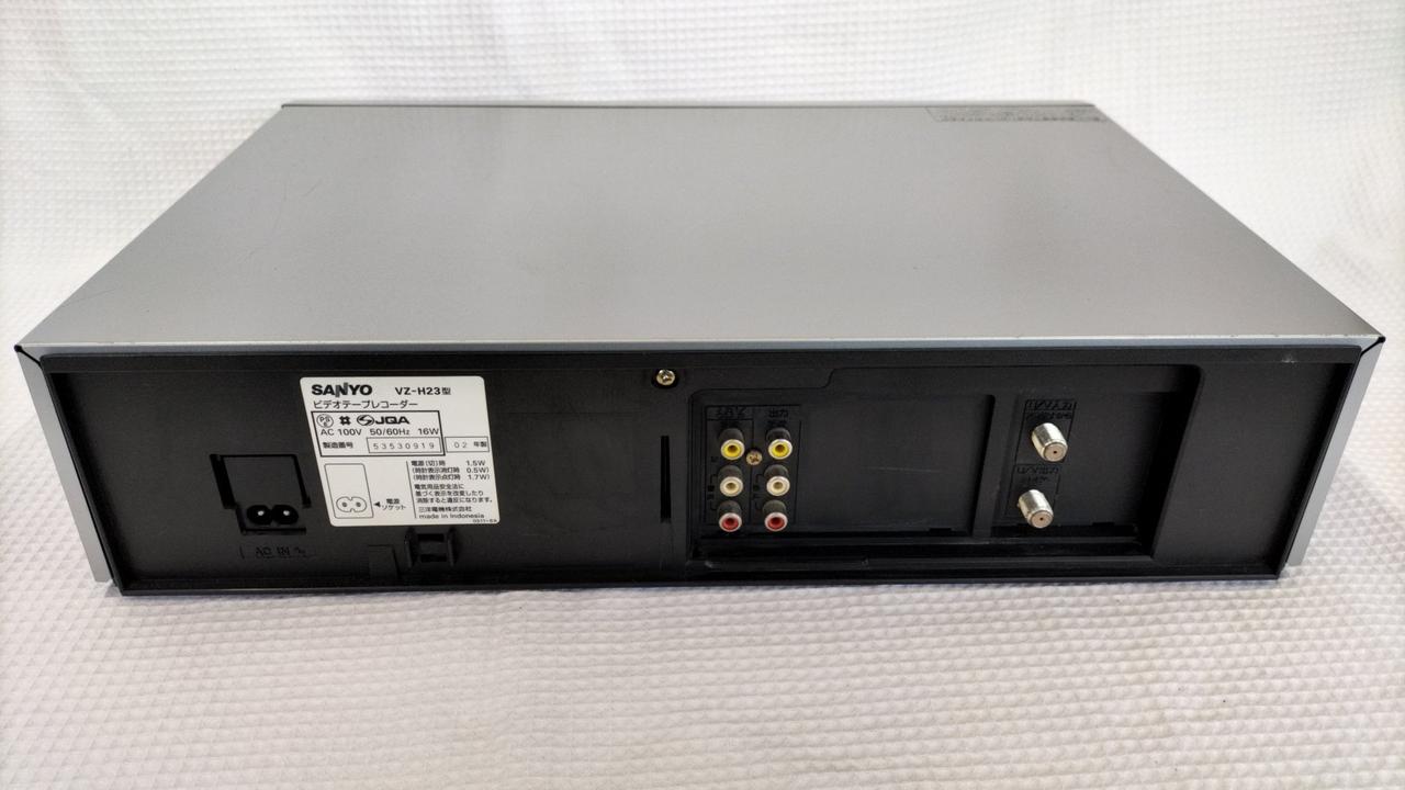 SANYO VZ-H23型 ビデオテープレコーダー VHS SANYO|VHSビデオデッキ|HARDOFFオフモール（オフモ）|2010260000033817