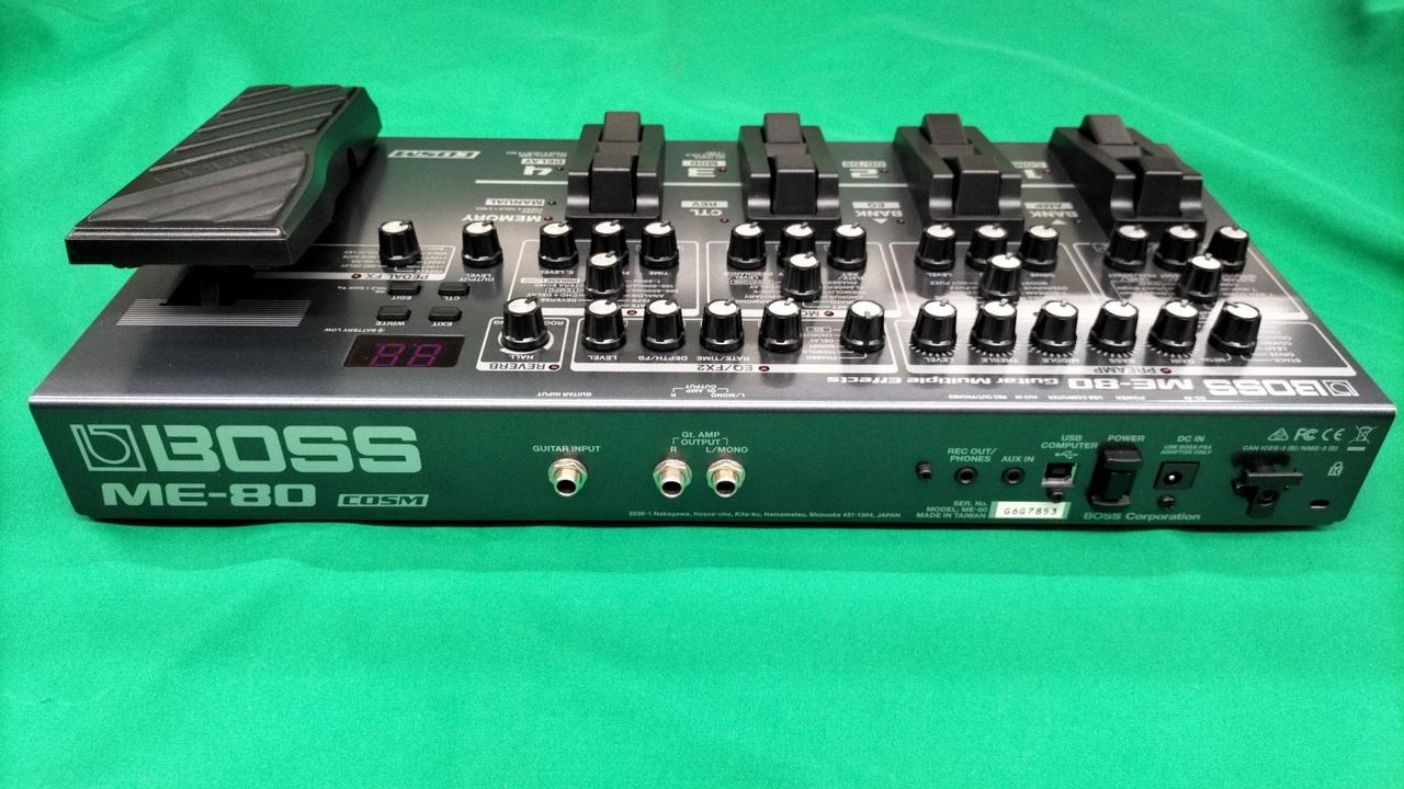 【美品】BOSS ME-80 マルチエフェクター BOSSME-80 Guitar Multiple Effects【マルチエフェクター】【Web