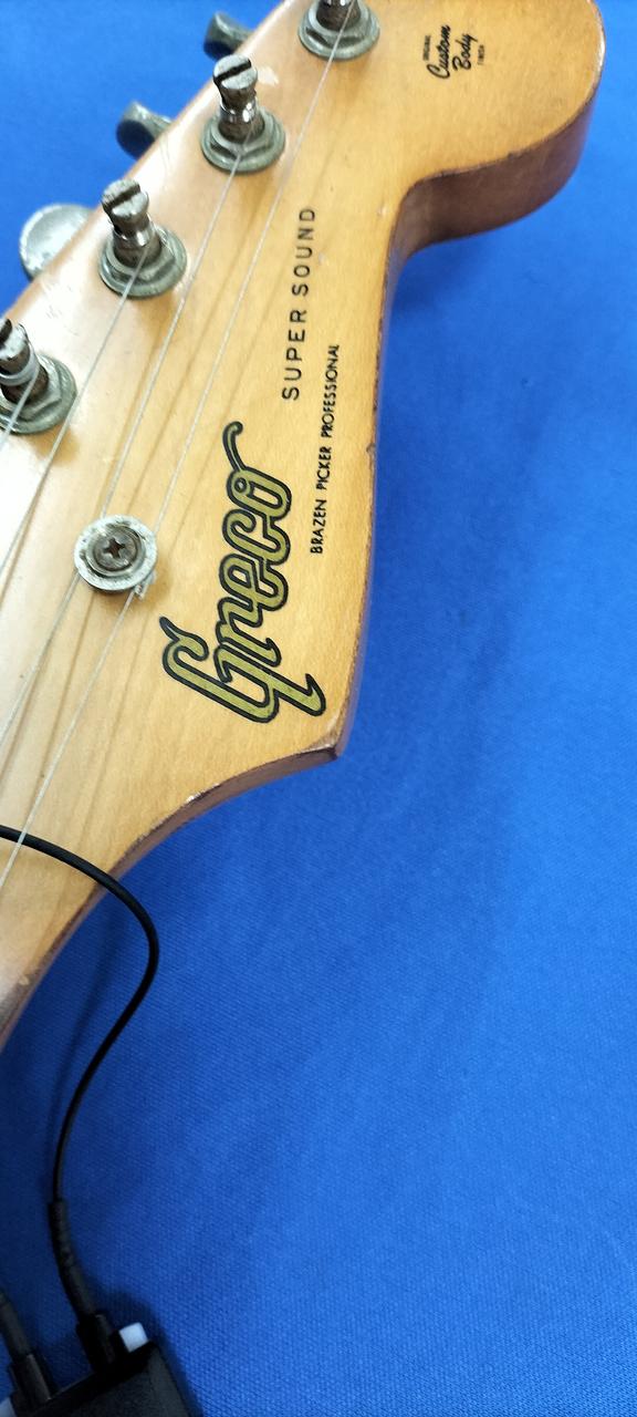 GRECO SE600⁇ モデル名不明　ストラト　純正ハードケース付き 楽天市場】Greco【SE600】ブラック【中古/エレキギター/ストラト