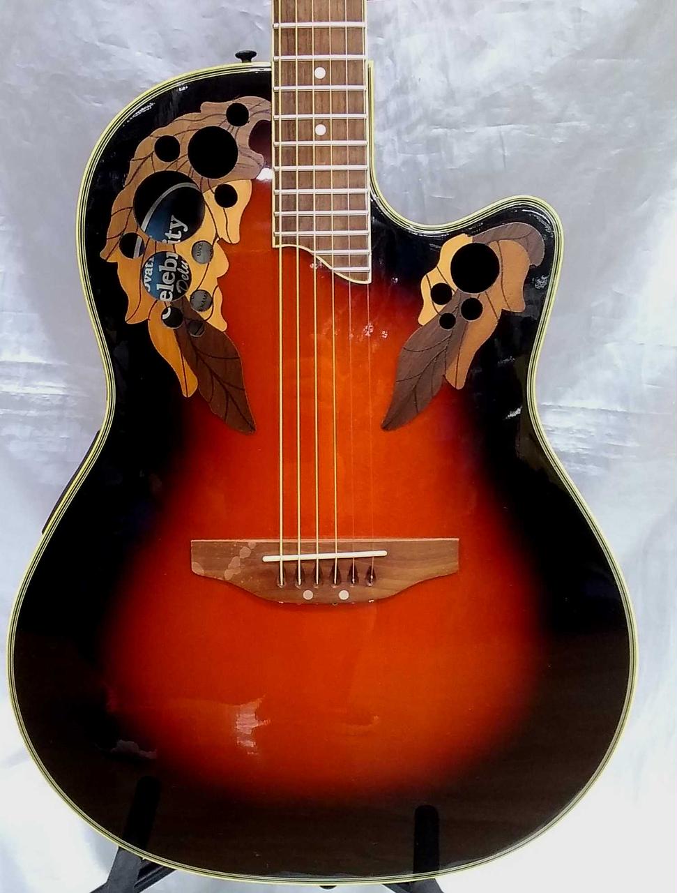Ovation Celebrity CC44-RRY エレアコ ケース付 ギター オベーション