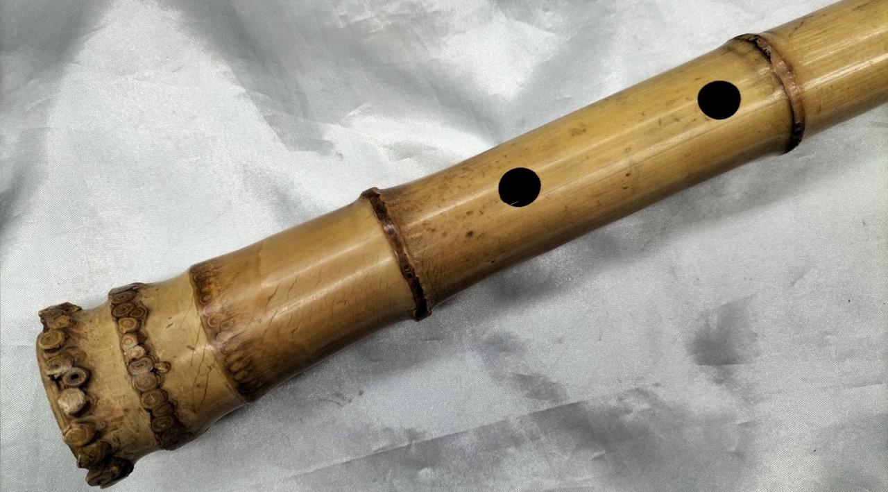 尺八　約51cm 銘　竹治 尺八 竹製 51cm 竹治 Amazon.co.jp: 山本竹細工屋