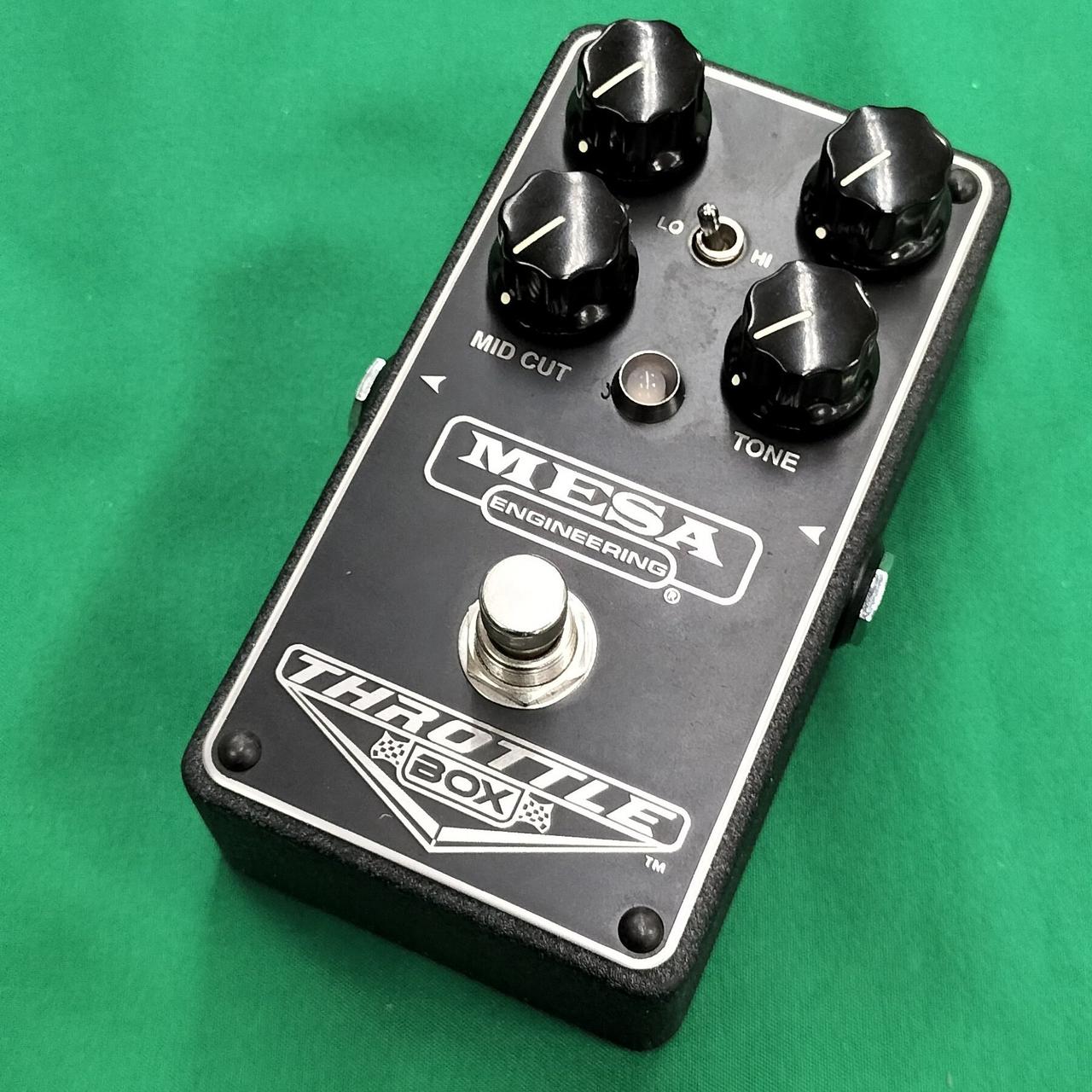 MESA THROTTLE BOX メサブギー メサ 歪み ディストーション ハイゲインエフェクター必須】MESA BOOGIEの激歪みをコンパクト