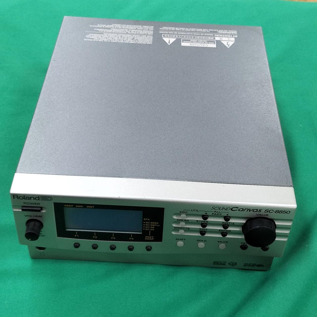 「ひで」　SC-8850　Roland　音源モジュール Roland SC-8850 音源モジュール Sound Module - メルカリ