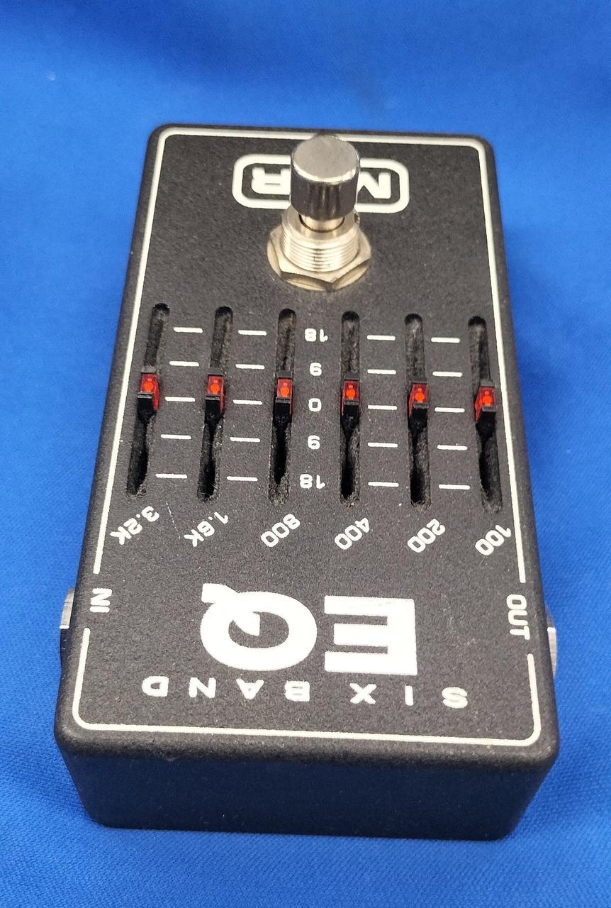 MXR 6バンドイコライザー　旧モデル 20190113 MXR six band graphic equalizer - Guitar Stuff Blog