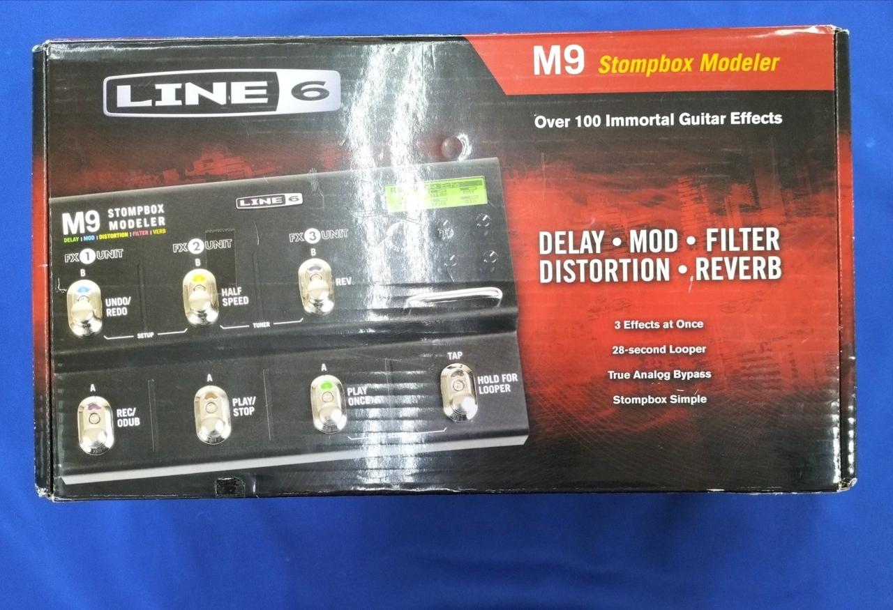 【ジャンク品】LINE 6 M9 マルチエフェクター LINE6 M9 Stompbox Modeler エフェクター【ジャンク】 【公式通販】