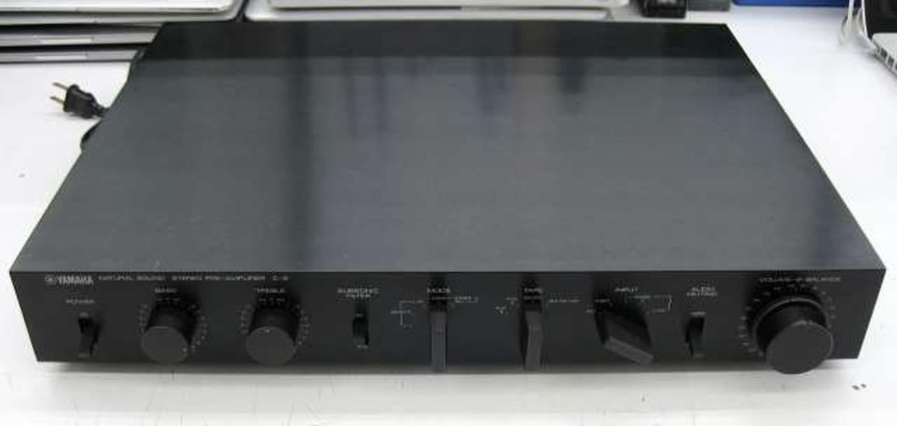 【美品 】YAMAHA ヤマハ　C-2 ブラック　プリアンプ【元箱有り】 C-2 ブラック｜YAMAHA ヤマハ C-2 ブラック プリアンプ｜中古品