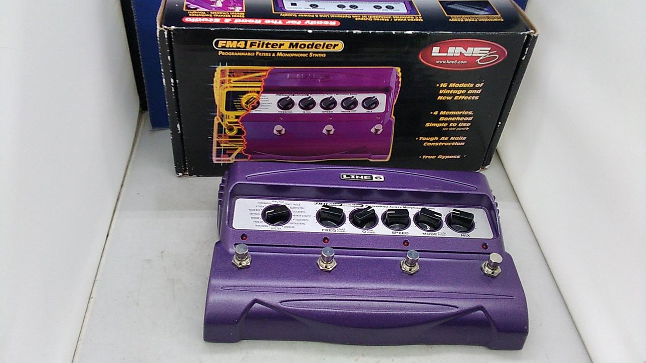 ラインシックス(LINE6)|LINE6 マルチエフェクター FM4 FILTER MOD|HARDOFFオフモール（オフモ ...