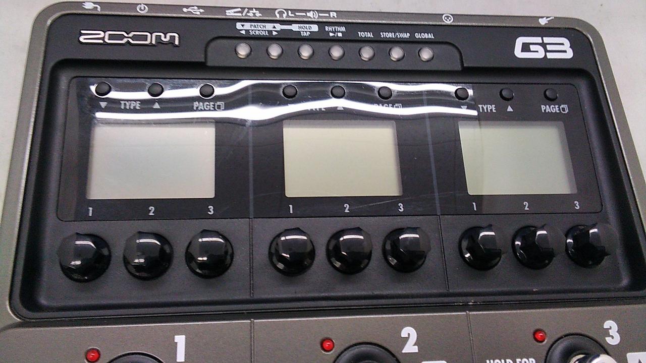 ZOOM|ZOOM マルチエフェクター G3|HARDOFFオフモール（オフモ