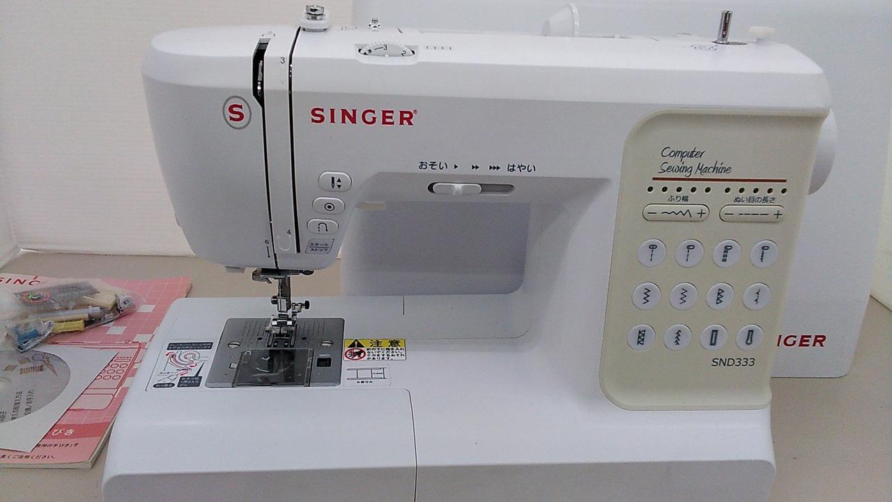 SINGER - シンガー SND333 コンピュータミシン　　　　本日1台限り特別価格 シンガーの商品一覧 | おしゃれ工房