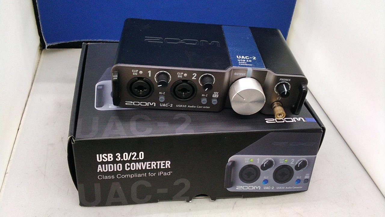 ZOOM　オーディオコンバータ　UAC-2 UAC-2 USB Audio Interface | ZOOM