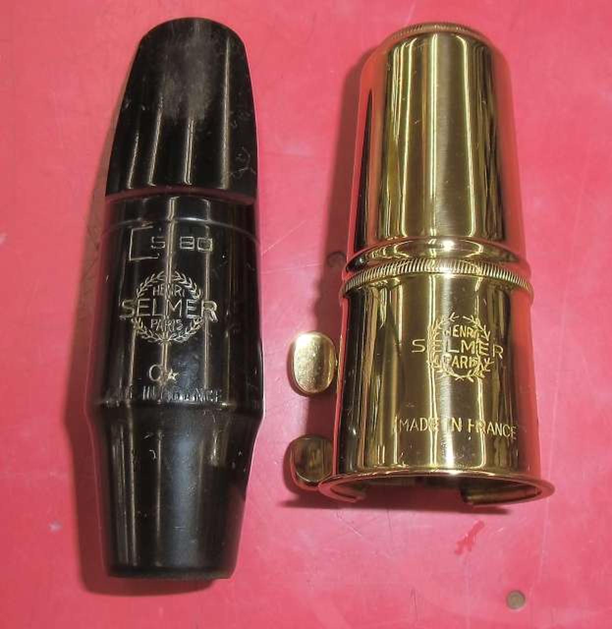 SELMER アルトサキソフォンリガチャーとマウスピースキャップ SELMER|マウスピース&リガチャー・キャップセット|HARDOFFオフモール