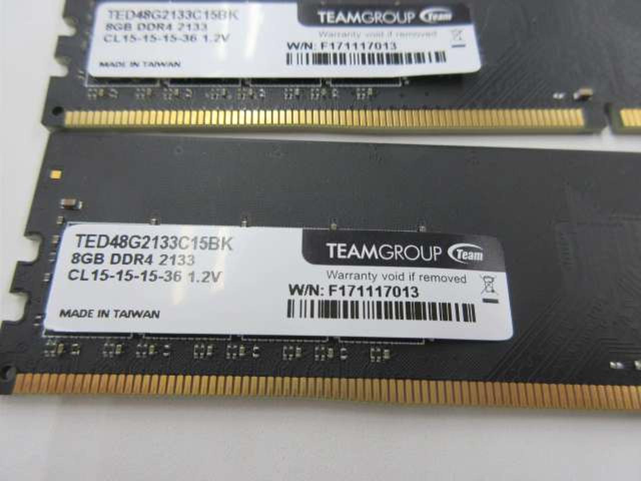 【動作品/テスト済み】Team DDR4-2133 16GB(8GB2枚) TEAM|DDR4-2133 8GB2枚セット|【ハードオフ公式通販】オフモール
