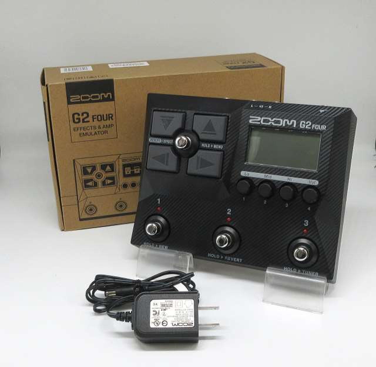 【箱付美品】ZOOM G2 FOUR ギターエフェクター Amazon.co.jp: ZOOM ズーム G2 FOUR ギターエフェクター