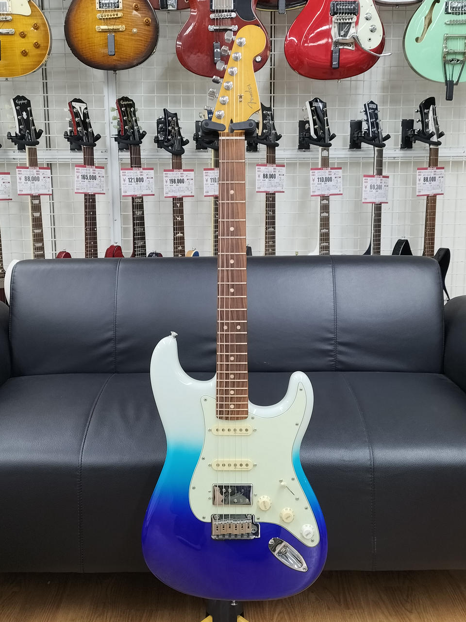 フェンダーメキシコ(FENDER MEXICO)|PLAYER PLUS ST Belair Blue