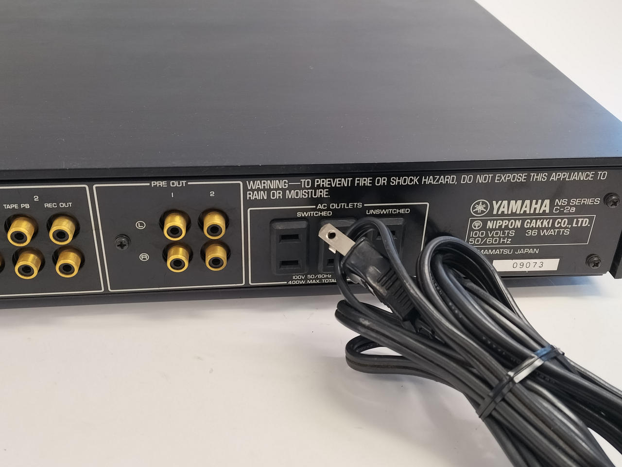 YAMAHA C-2A プリアンプ　ジャンク品 ヤマハ(YAMAHA)|C-2A|【ハードオフ公式通販】オフモール|2010480000062304