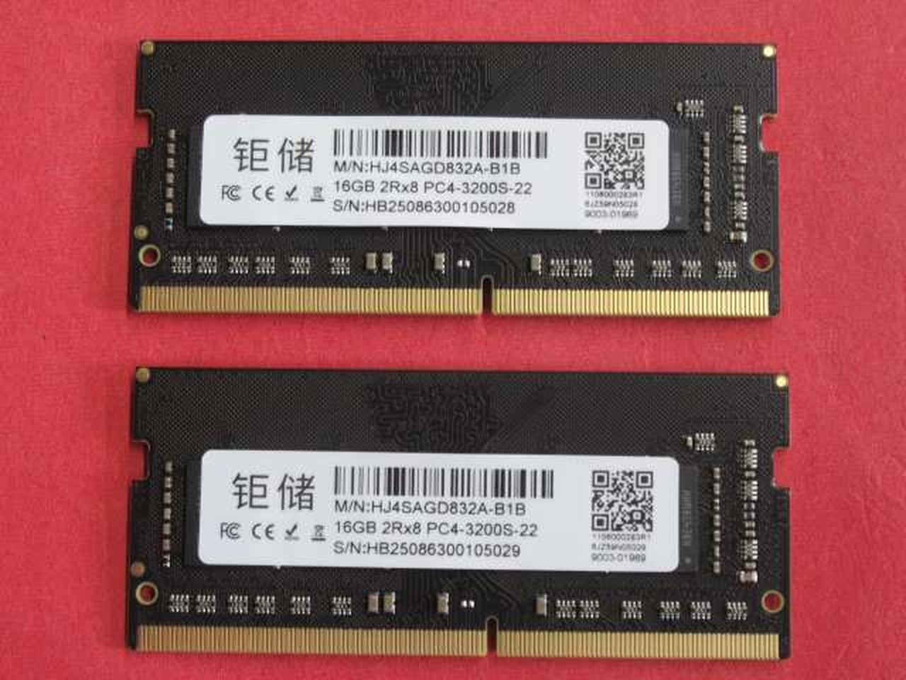 JUCHU ELECTRONICS|(ノートPC用)PC4メモリ 16GB×2|【ハードオフ公式
