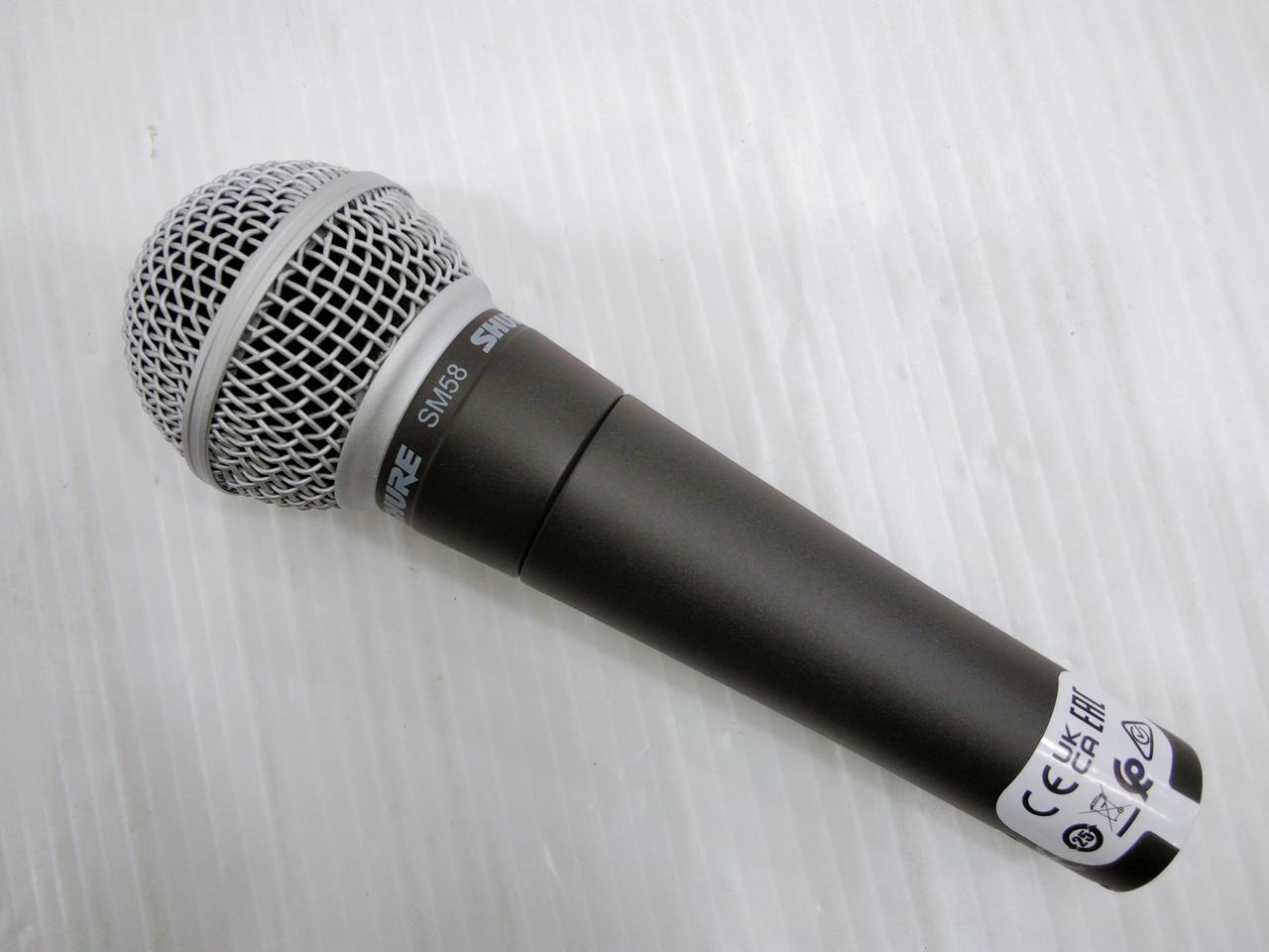 SHURE シュアー SM58 ダイナミックマイク 音響機材 中古 S10576084