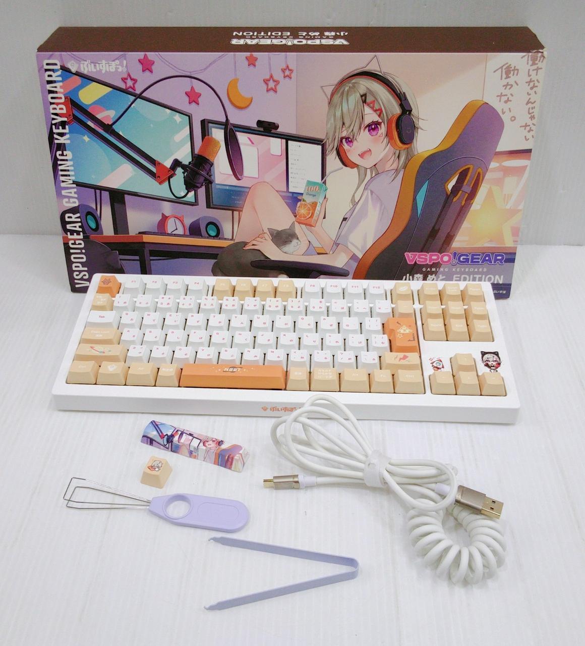 バーチャルエンターテイメント|ゲーミングキーボード ぶいすぽっ