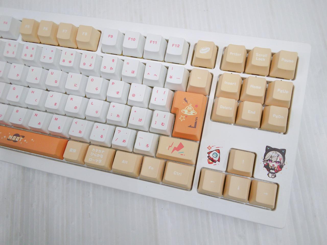 VSPOGEAR GAMING KEYBOARD 小森めと EDITION 小森めと EDITION VSPO GEAR ゲーミングキーボード｜Yahoo