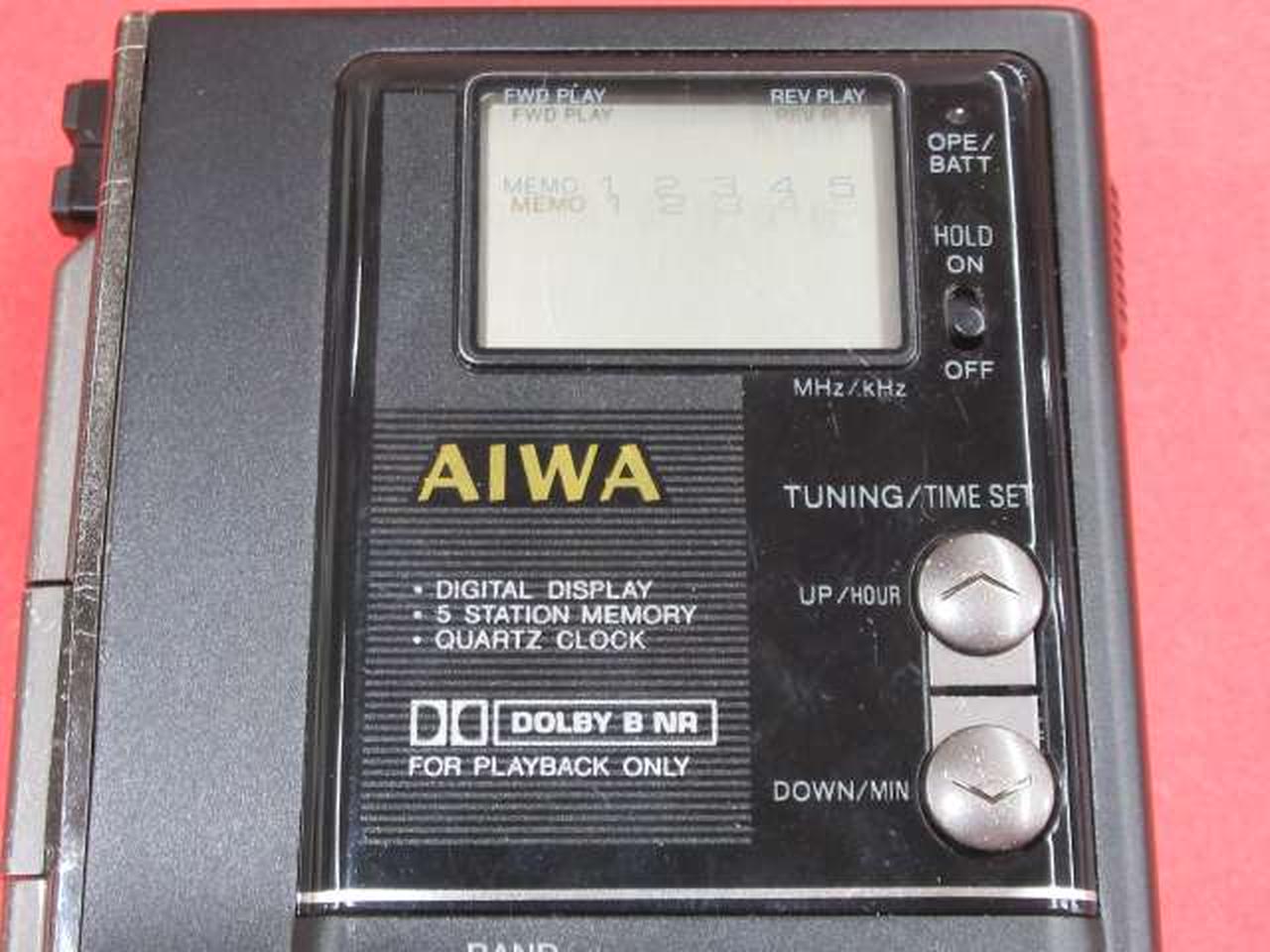 アイワ(AIWA)|【ジャンク】ポータブルカセットレコーダー|【ハードオフ
