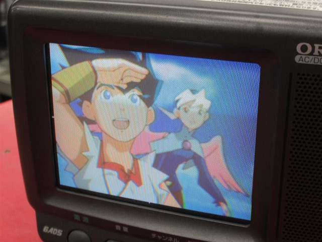 ※チェック用モニターの画面です。