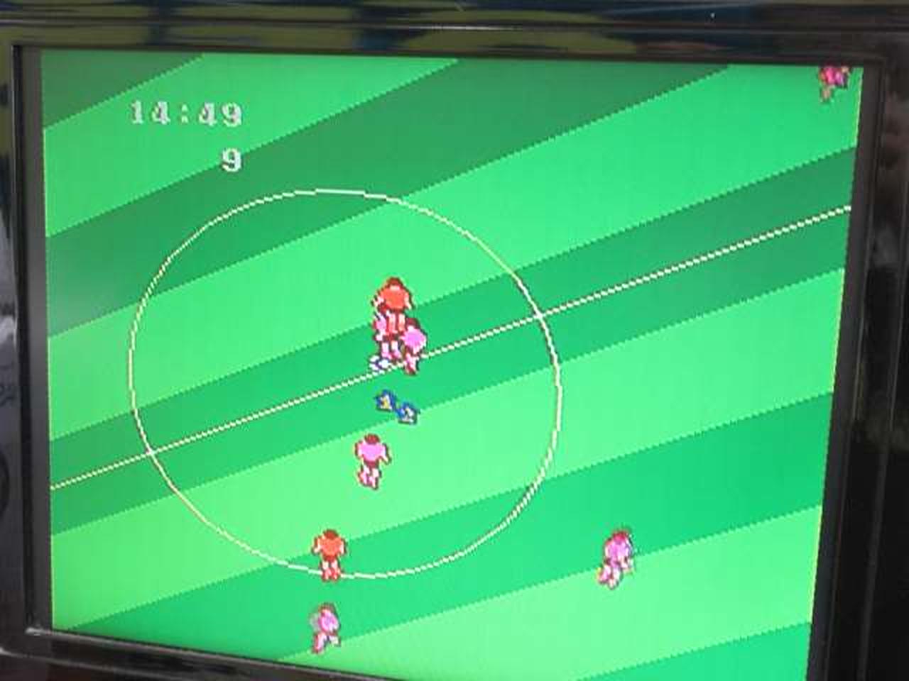 ※チェック用モニターの画面です。