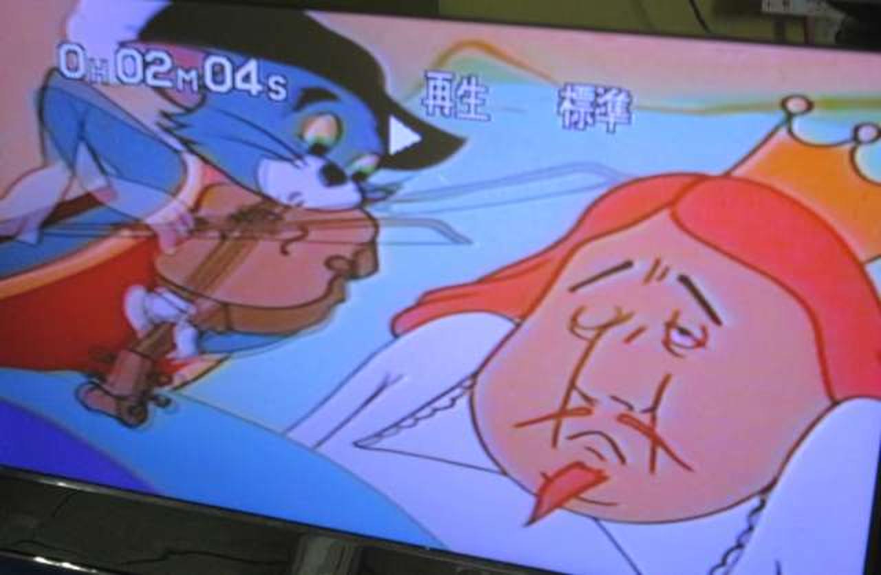 ※チェック用モニターの画面です。
