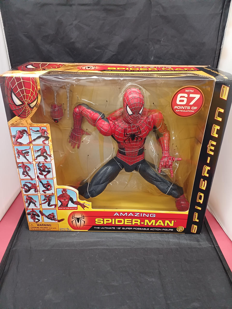 アメージングスパイダーマン／アクションフィギュア／18インチ／67可動／おもちゃ アメージングスパイダーマン／アクションフィギュア／18インチ
