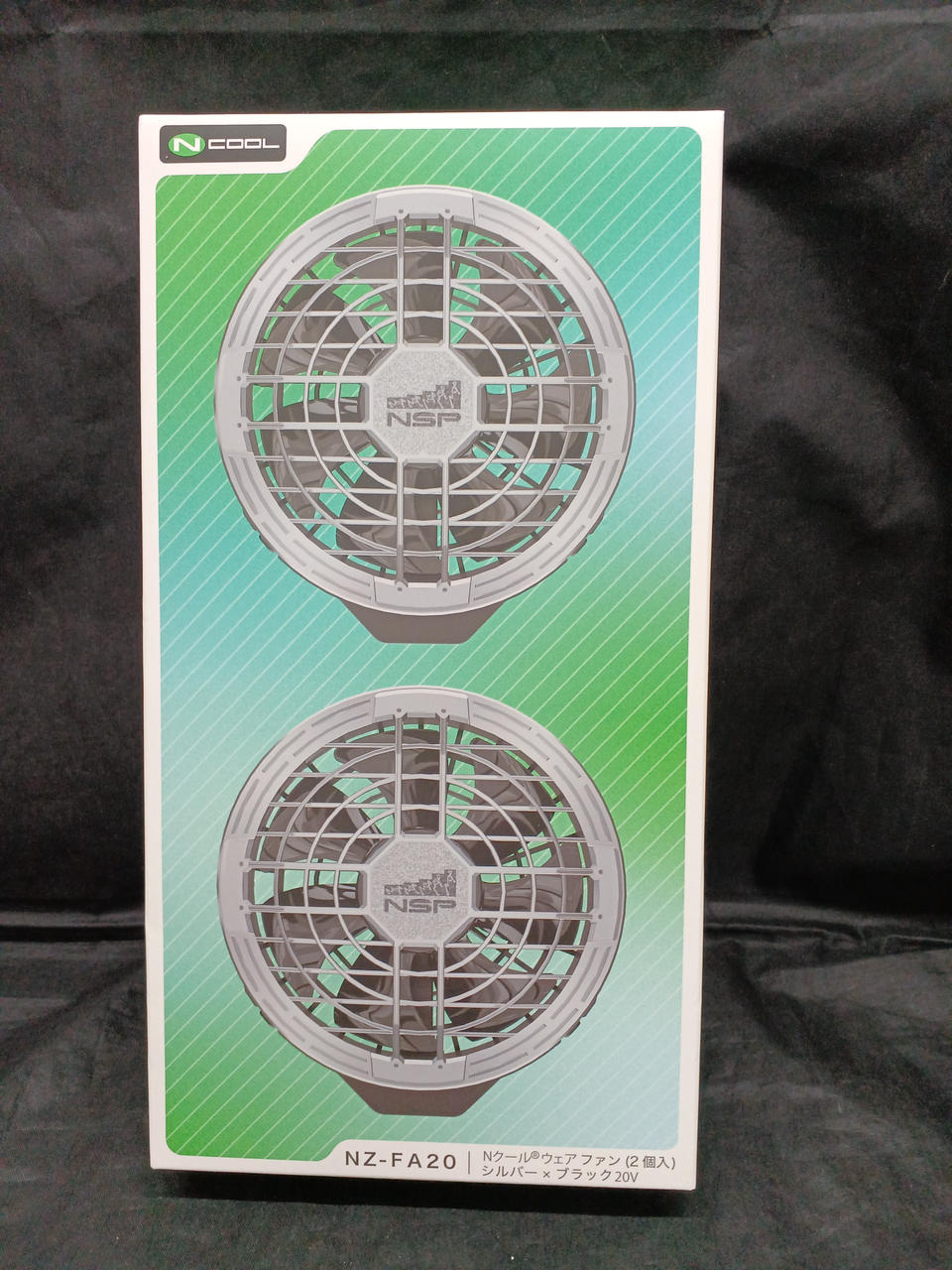 【新品・未使用】 空調服のファン＆バッテリーのセット NSP NZ-BTPWP エヌエスピー(NSP) NZ-BTPWA NSPオリジナル電装品パック 白