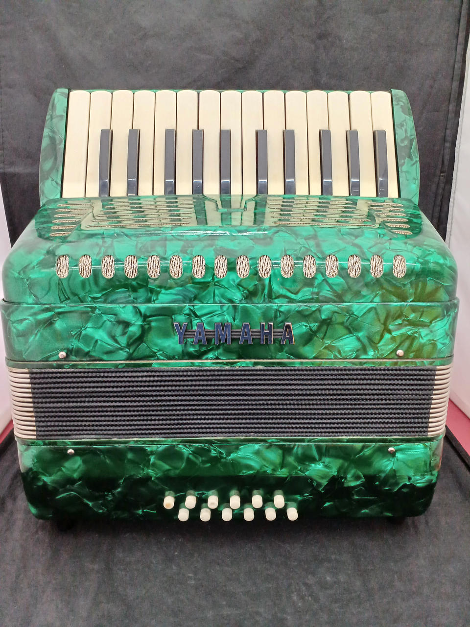 【希少・廃盤】YAMAHA ヤマハ アコーディオン ALTO 25 グリーン YAMAHA アコーディオン ALTO25 希少・廃盤】YAMAHA ヤマハ