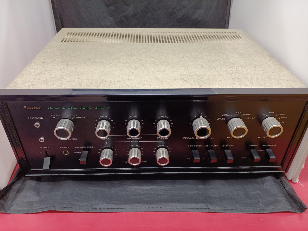 名機！SANSUI AU-777D プリメインアンプ 動作品 SANSUI|プリメインアンプ|HARDOFFオフモール（オフモ）|2010530000111276