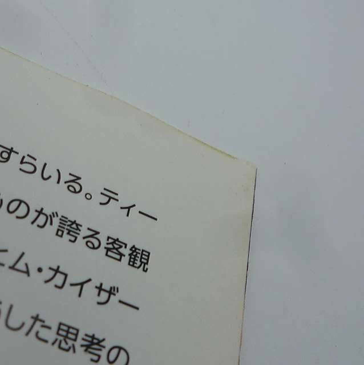 リーフレット、よごれあり