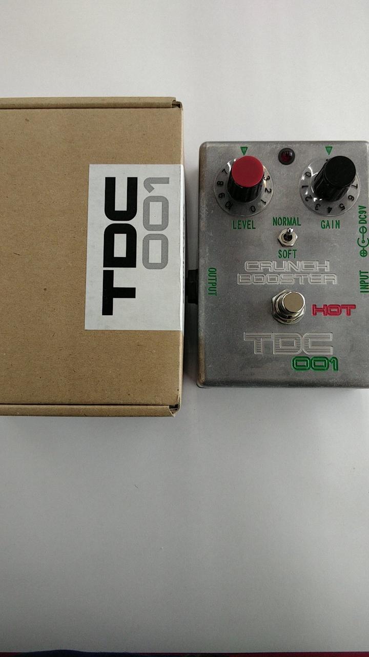 【値下げ】TDC-001 high gain+ Ver TDC 001 CRUNCH BOOSTER HOT ギターエフェクター 値下げ】TDC