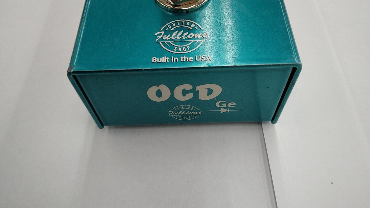 新品未使用 箱付き 完動品 OCD fulltone オーバードライブ Fulltone OCD GERMANIUM オーバードライブ