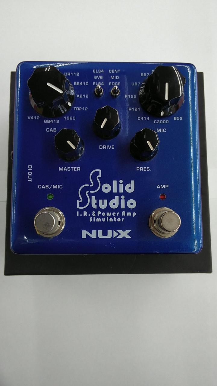 アンプシュミレータ NUX Solid Studio 799f99e6eed25e2cb3b7dc7252e803