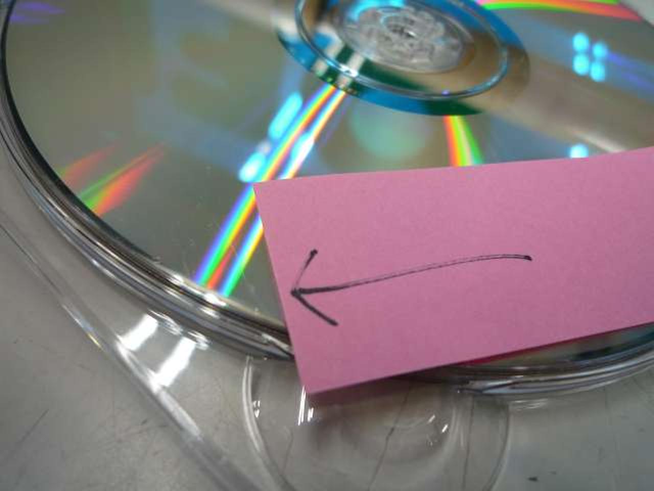 再生に問題のないキズあり