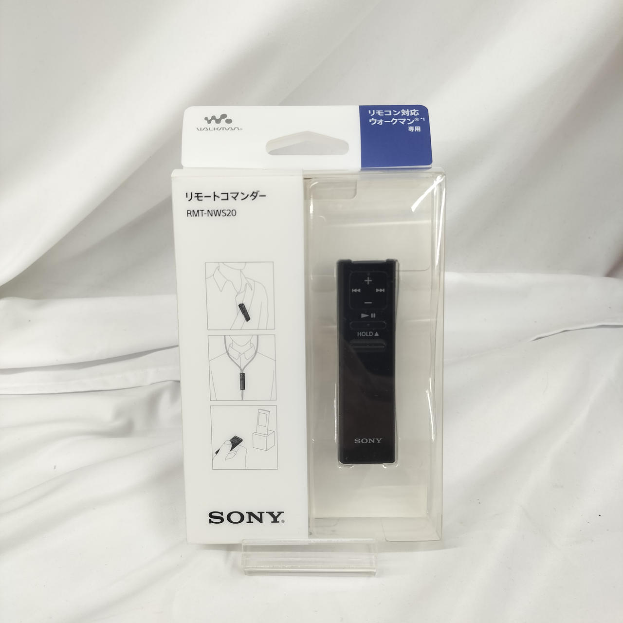 SONYウォークマン用　リモートコマンダー　RMT−NWS20 SONY リモートコマンダー RMT-NWS20 本体とアクセサリー1つのみ