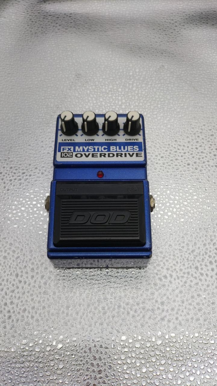DOD 型番：FX102(MYSTIC BLUES OVERDRIVE) エフェクター