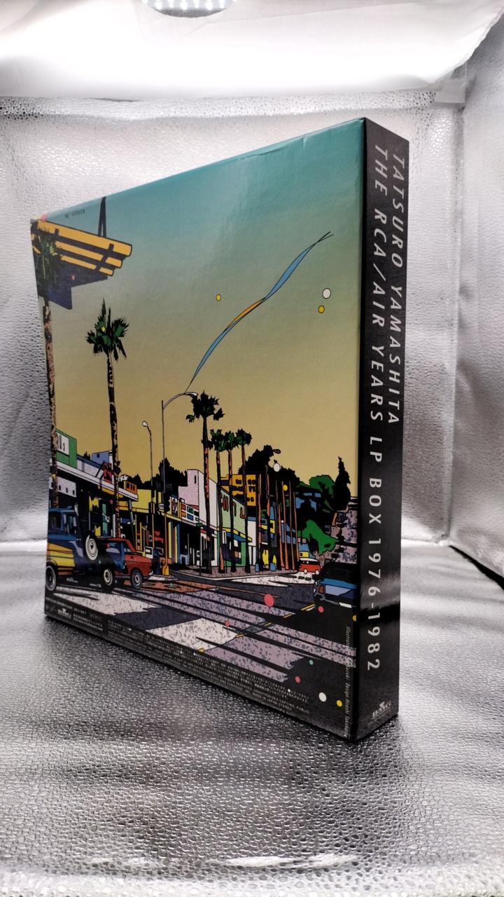 山下達郎　ＬＰ　BOX　THE RCA　 AIR YEARS 　シティポップ Amazon.co.jp: 極美品｜レコード9枚組｜ボックス‥山下達郎