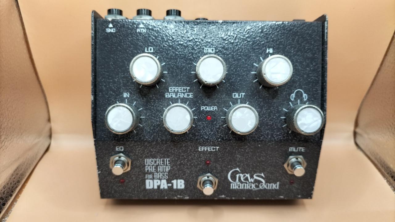 Crews Maniac Sound DPA-1B ベース用プリアンプ CREWS MANIAC SOUND|ベース用プリアンプ|【ハードオフ公式通販】オフ