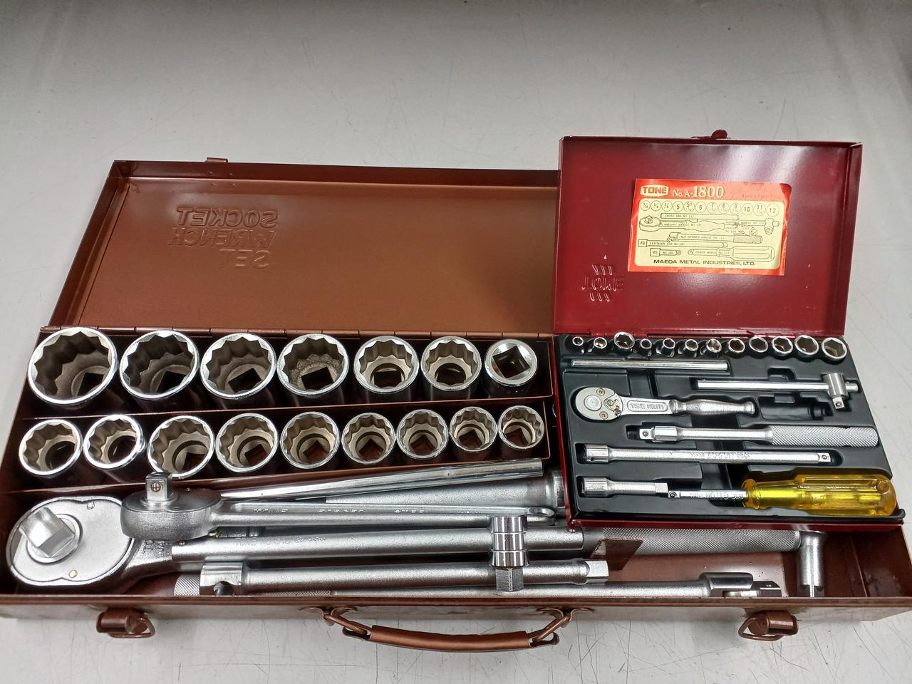 中古工具　ソケットレンチセット　TONE TONE|ソケットレンチセット|HARDOFFオフモール（オフモ）|2010720000121629