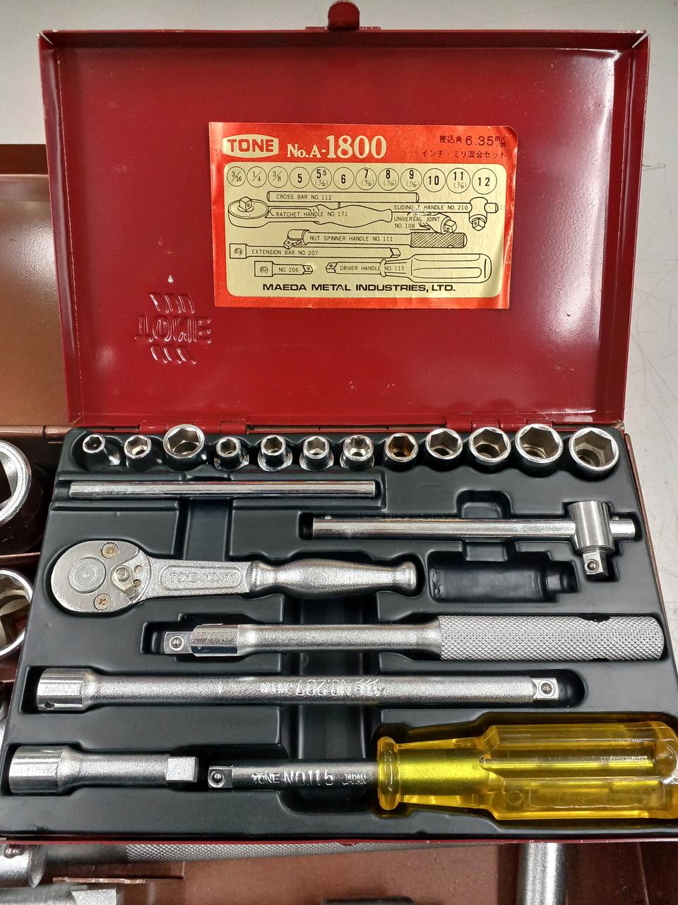 中古工具　ソケットレンチセット　TONE TONE|ソケットレンチセット|HARDOFFオフモール（オフモ）|2010720000121629