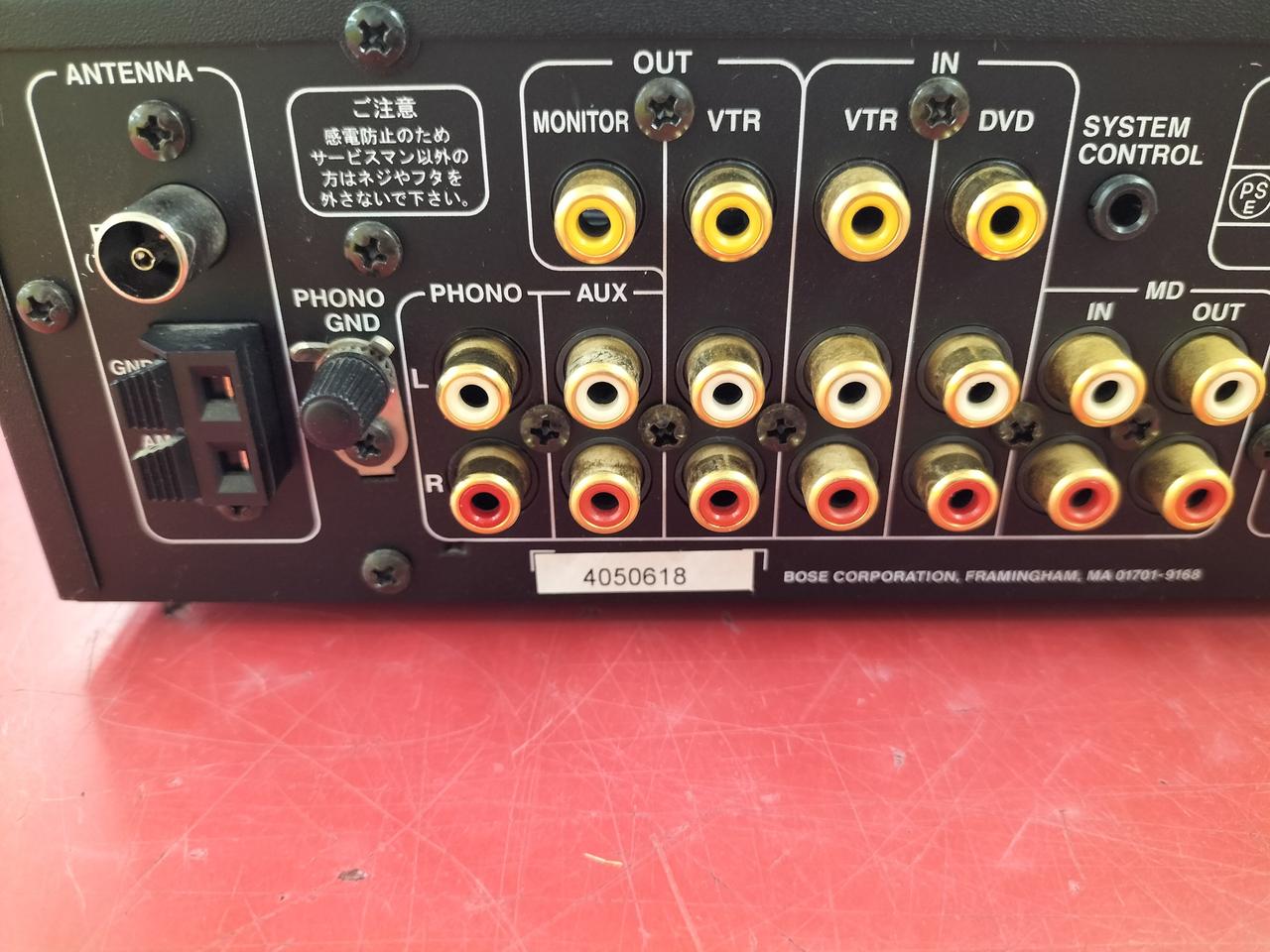 プロフ必読！送料込！BOSE ボーズ RA-15 チューナーアンプ おまけ付き Amazon.co.jp: BOSE ボーズ RA-15 アメリカンサウンドシステム