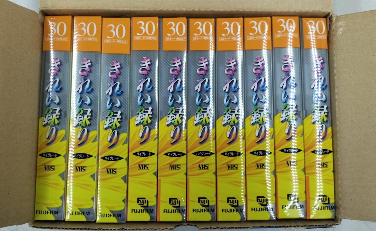 FUJI FILM T-120X10C F AG H+CL　ビデオテープ Amazon | FUJIFILM 録画用VHSビデオテープ 「重ね録り」 120分