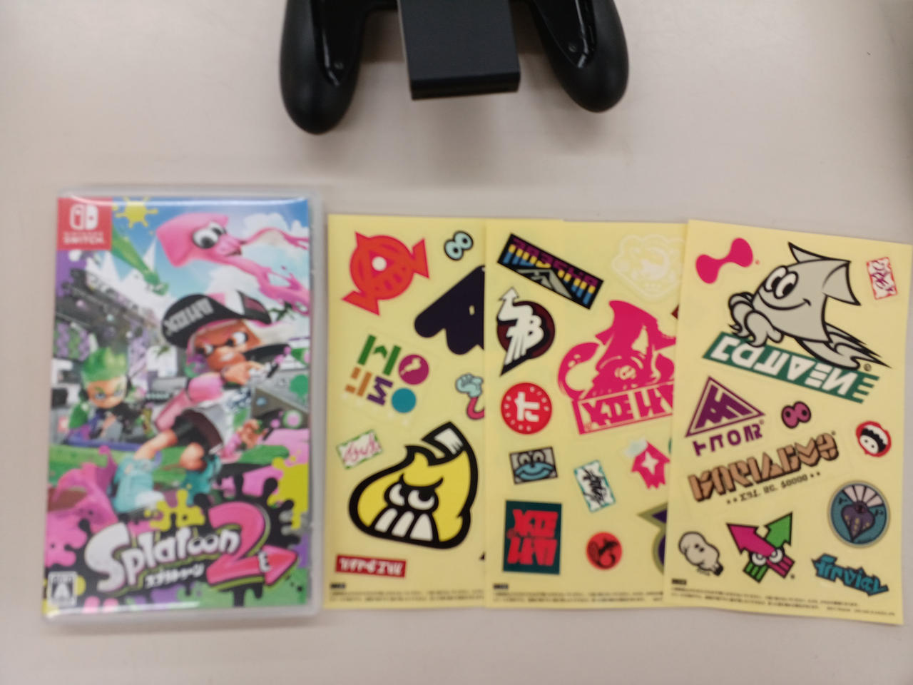 ソフト付き　ステッカー未使用で3枚付属