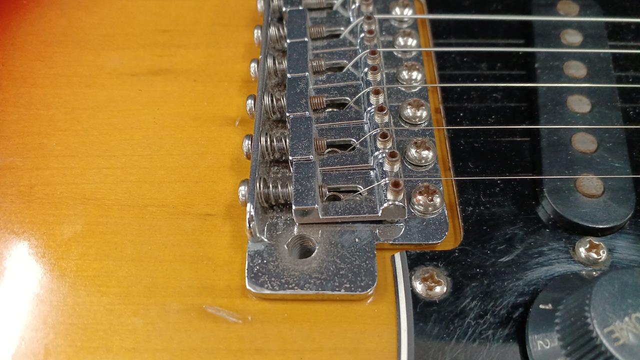 メッキ劣化気味です。