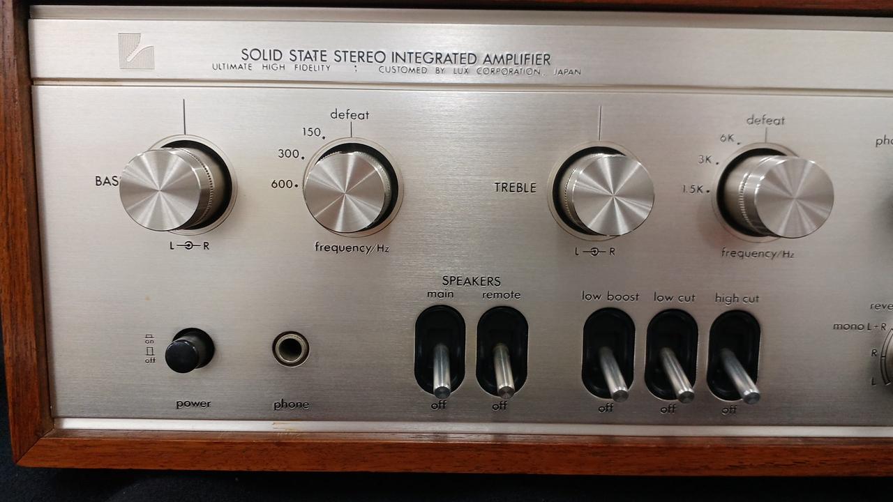 希少品 昭和レトロ LUXMAN FMステレオチューナ　プリメインアンプ 動作品 希少品 昭和レトロ LUXMAN FMステレオチューナ プリメインアンプ